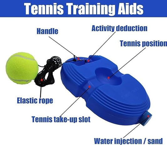 Tennis Trainer Rebound Ball – Solo Practice Tool (No Racket)