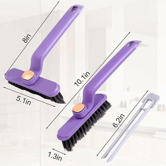 360° Rotating Crevice Cleaning Brush – Multi-Function Gap Cleaner for Kitchen & Bathroom