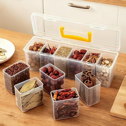 Multipurpose 6 Storage Box with Removable Containers