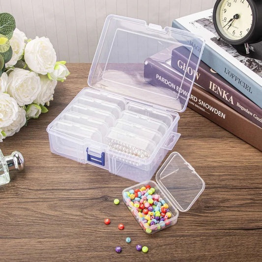 10 Compartment Plastic Organizer Box