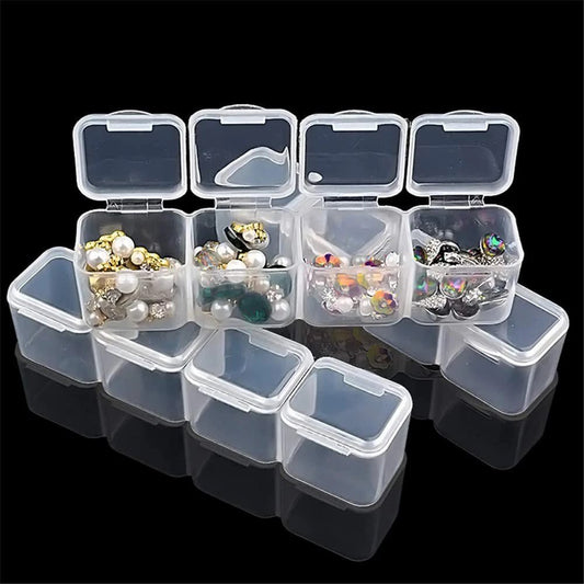 28 Small Compartment Plastic Organizer Box