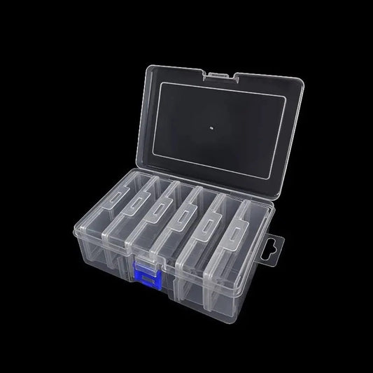 6 in 1 Compartment Plastic Organizer Box