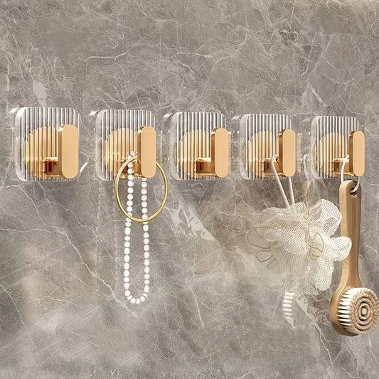 Waterproof Multipurpose Hanging Hooks for Bathroom & Kitchen