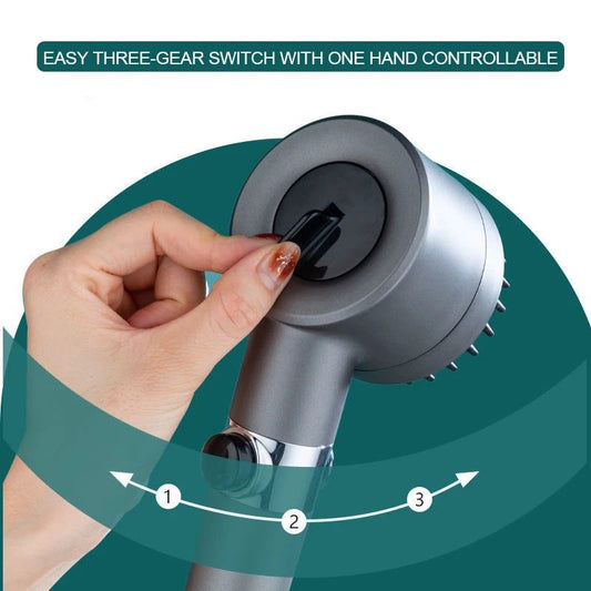 RainzSpa High-Pressure Multi-Function Shower Head – Handheld Sprinkler with One-Touch Control