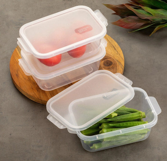 Precisee Rectangle Food Storage Container Set