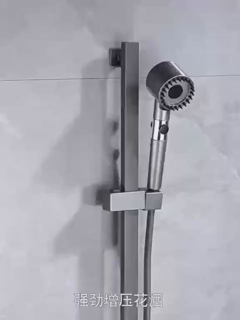 RainzSpa High-Pressure Multi-Function Shower Head – Handheld Sprinkler with One-Touch Control